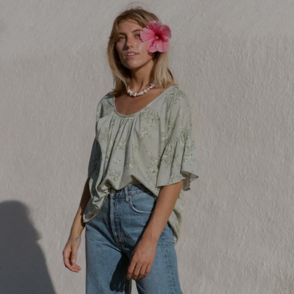 YIREH Tops - Ember Top in Jade